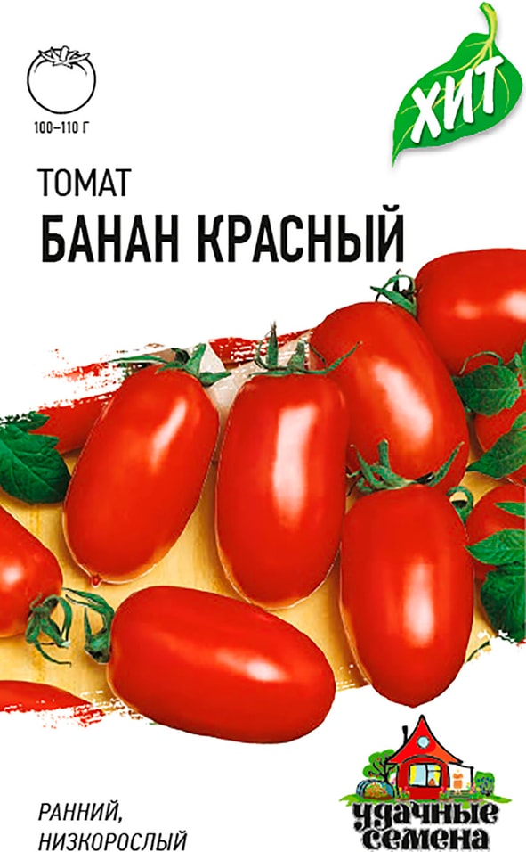 Семена Удачные семена Томат Банан Красный 0.1г от Vprok.ru