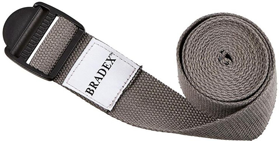 Ремешок для йоги Bradex серый