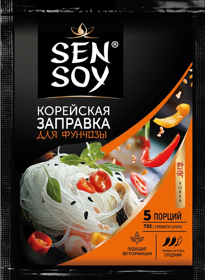 Заправка Sen Soy Корейская для фунчозы 6% 80г