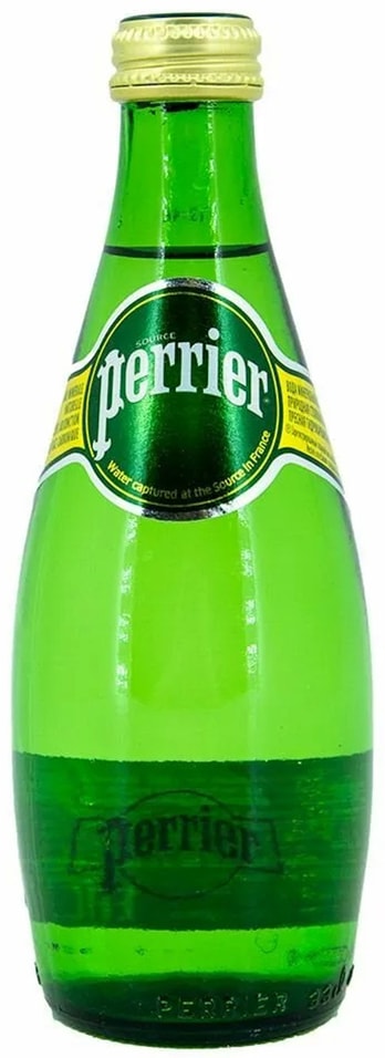 Вода Perrier минеральная столовая газированная 330мл 169₽