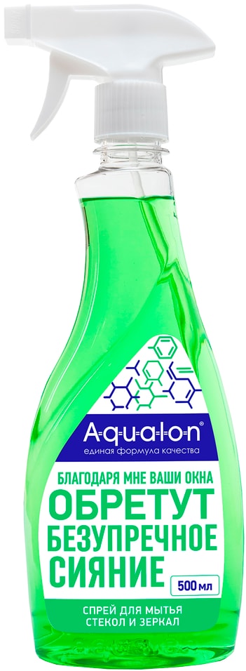Средство чистящее Aqualon Сияние для мытья стекол и зеркал 500мл