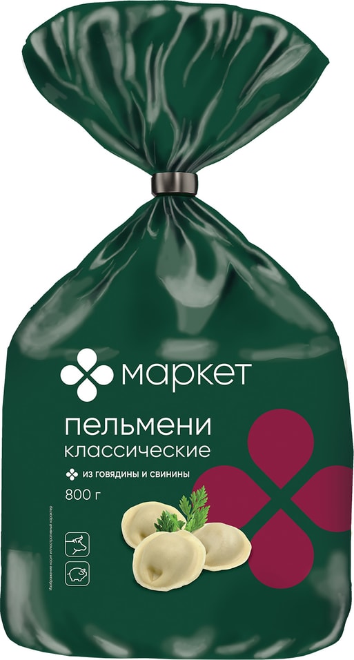 Пельмени Маркет Классические категории В 800г