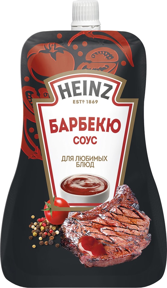 Соус Heinz Барбекю томатный 200г