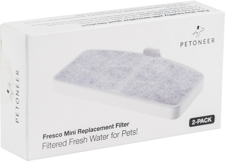 Комплект сменных фильтров Petoneer Fresco Mini для поилки 3*10*15cм 2шт Комплект сменных фильтров Petoneer Fresco Mini для поилки 3*10*15cм 2шт