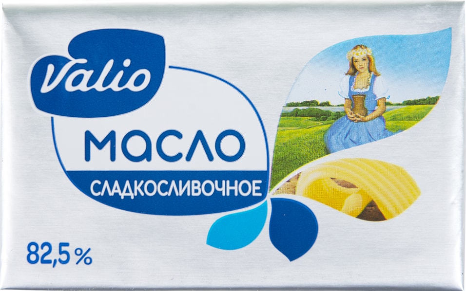 Масло сливочное Valio 825% 150г от Vprok.ru