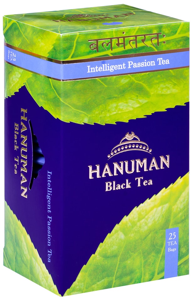 Чай черный Hanuman с земляникой 25*2г