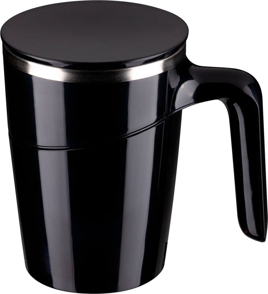 Термокружка-непроливайка Leonord Magnifik с присоской черная 470мл 1299₽