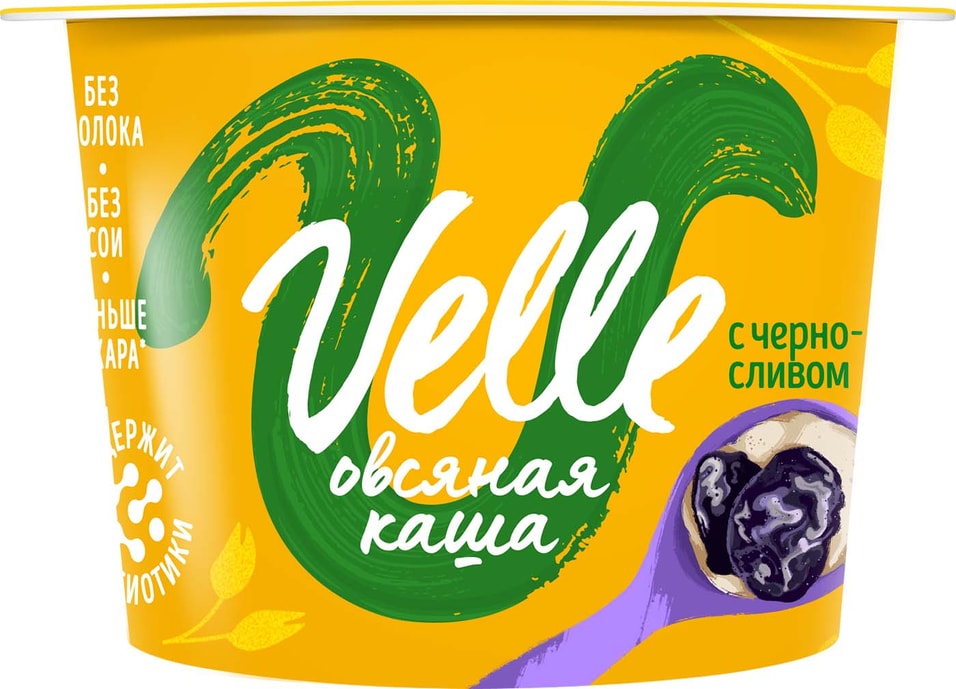 Продукт овсяный Velle Завтрак с черносливом 170г