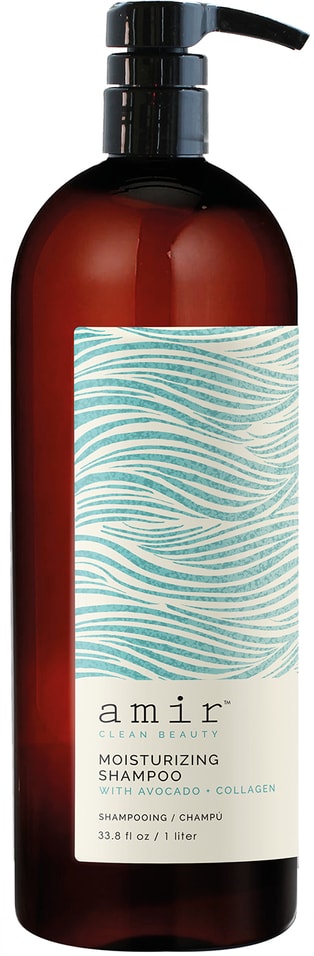 Шампунь для всех типов волос Amir Clean Beauty Moisturizing Shampoo Увлажняющий 1000мл