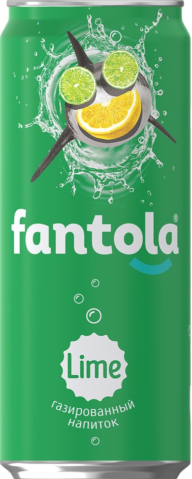 Напиток Fantola Lime 330мл