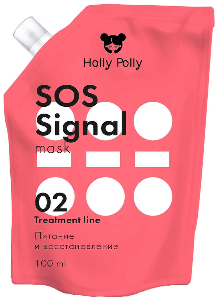 Маска для волос Holly Polly SOS-signal экстра-питательная 100мл