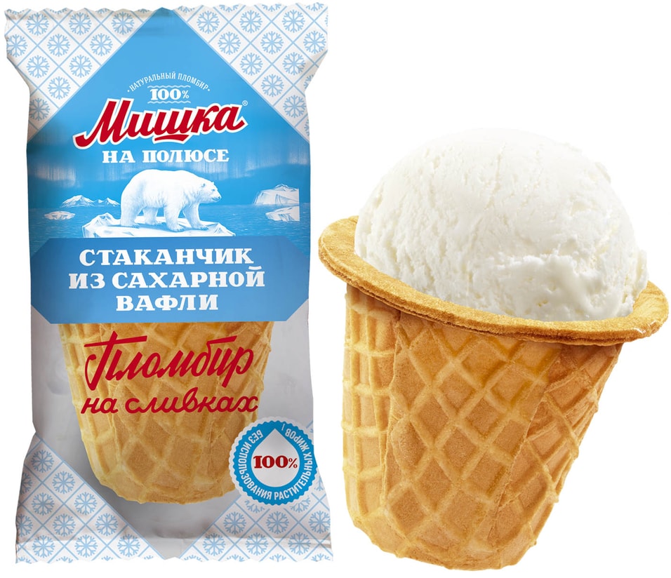 Мороженое Мишка Зефир