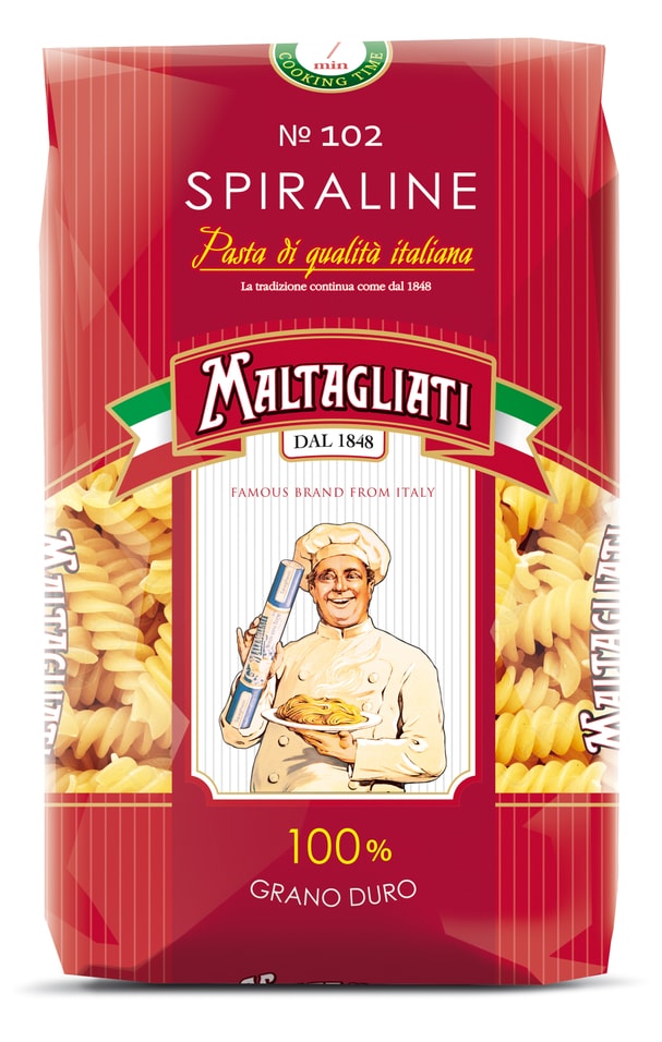 Макароны Maltagliati Spiraline 450г