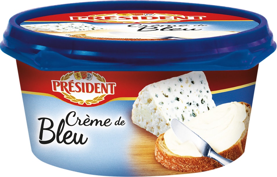 Сыр плавленый President Creme De Bleu 50% 125г от Vprok.ru