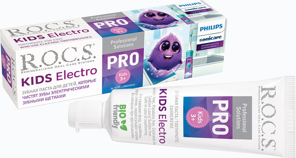 Зубная паста R.O.C.S. PRO Kids Electro 45г