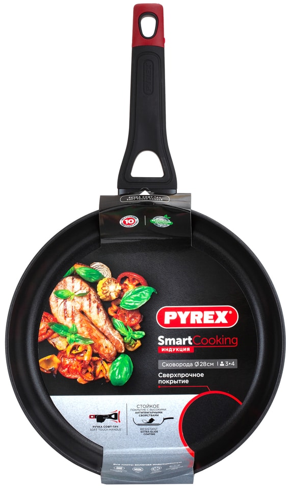 Сковорода Pyrex Smart Cooking 28см