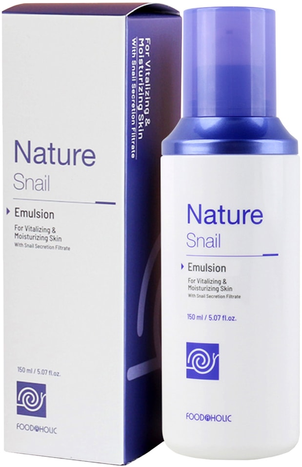 Эмульсия для лица Food A Holic с муцином улитки 150мл