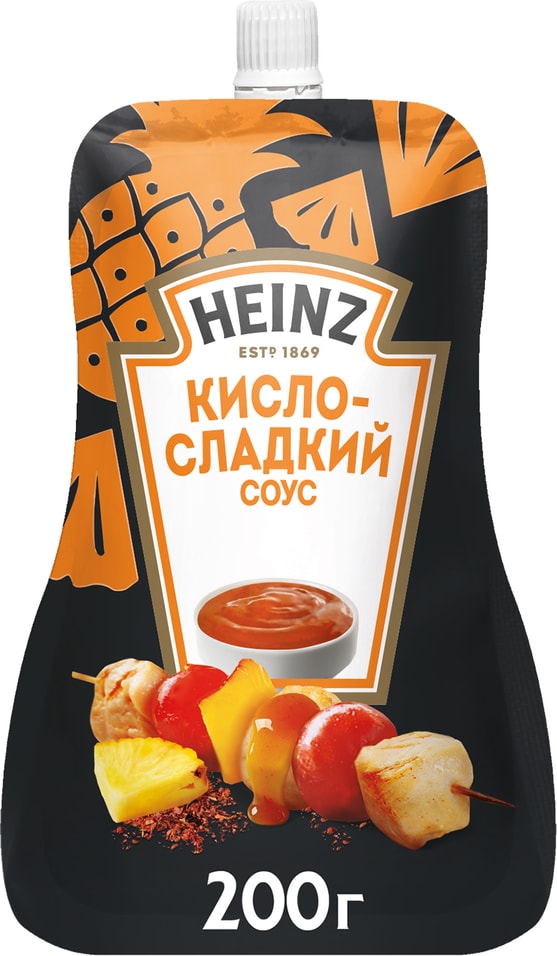 Соус Heinz Кисло-сладкий деликатесный 200гс доставкой!