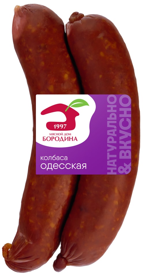 Колбаса Мясной Дом Бородина Одесская полукопченая 400г