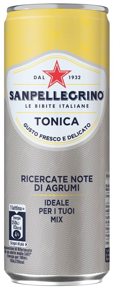 Напиток Sanpellegrino Тоник Цитрус 330млс доставкой!
