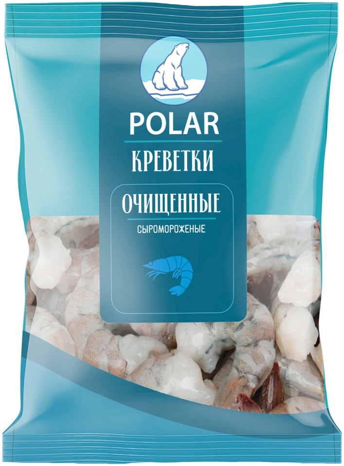 Креветки Polar Королевские очищенные 41/50 300г