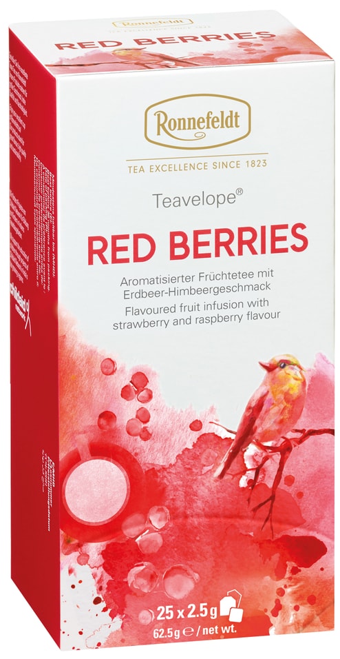 Чай фруктовый Ronnefeldt Красные ягоды 25*2.5г