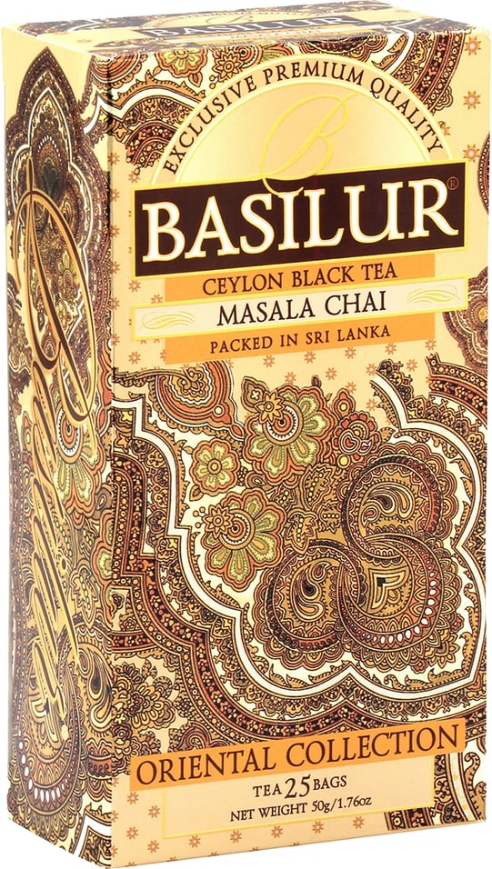Чай Basilur Восточная коллекция масала 25*2г