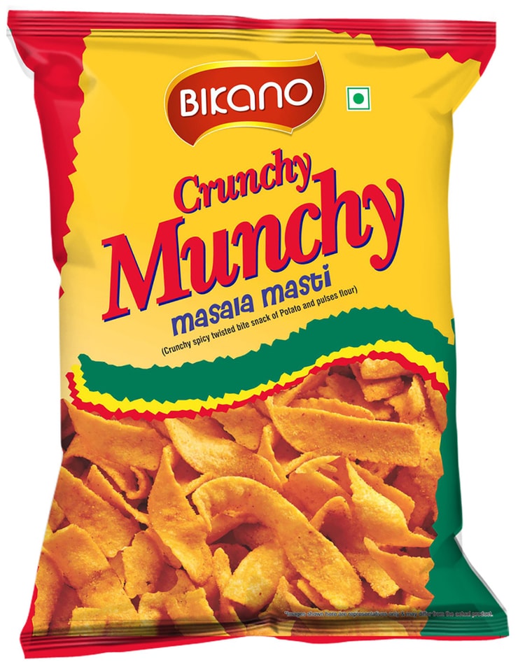 Картофель Bikano Crunchy-Manchy хрустящий 125г