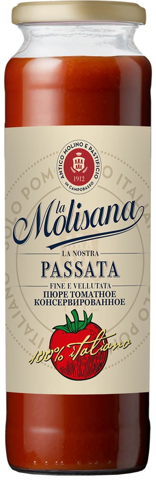 Пюре томатное La Molisanа Passata консервированное 690г от Vprok.ru