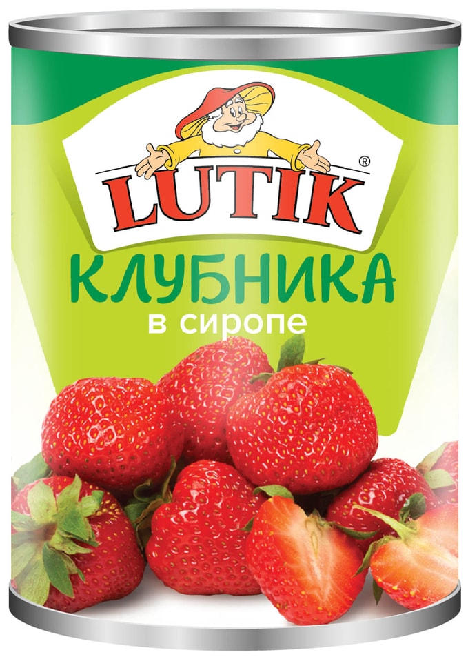 Клубника Lutik в сиропе 410г от Vprok.ru