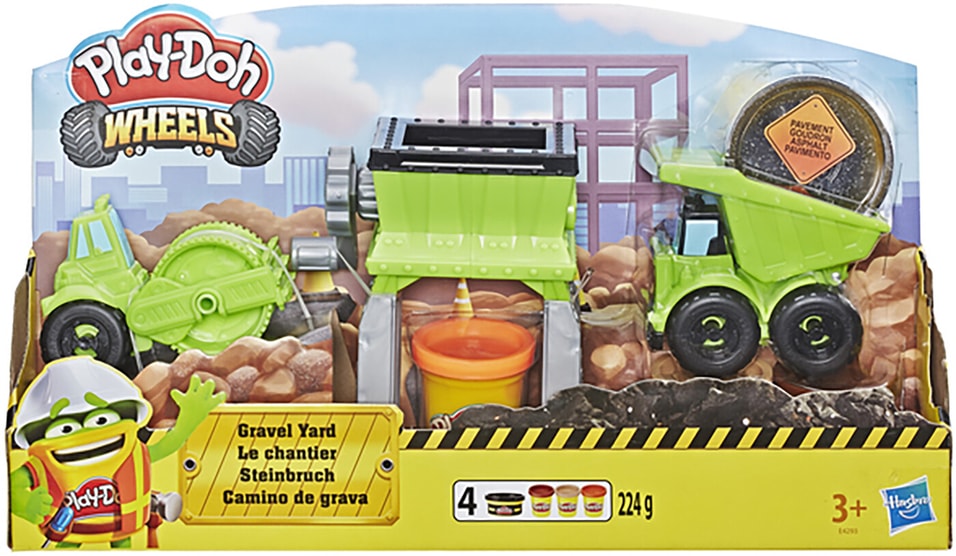 Игровой набор Play-Doh Веселая стройка Wheels E4293