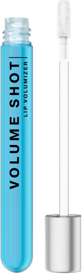 Блеск для губ Influence Beauty Volume Shot увлажняющий с увеличивающим эффектом тон 06 полупрозрачный голубой 6мл