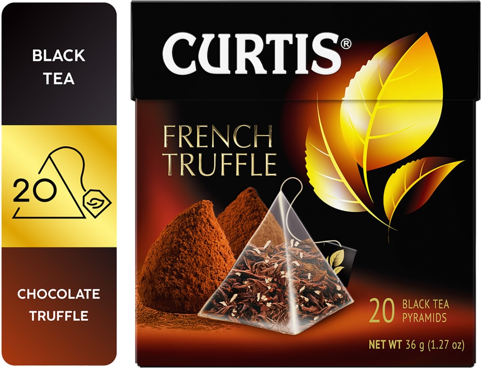 Чай черный Curtis French Truffle 20*1.8г