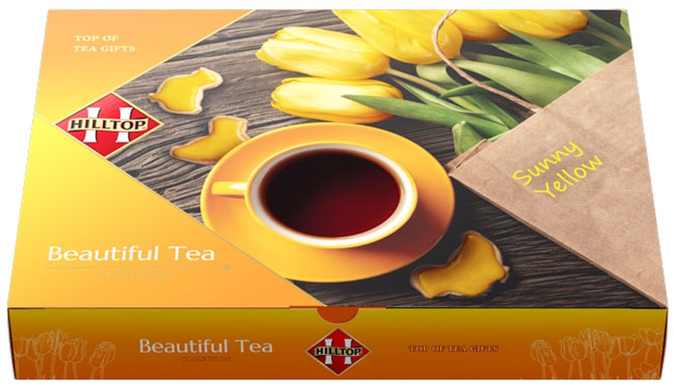 Подарочный набор Hilltop Чайный эксклюзив Ассорти чая 4 вида 120г