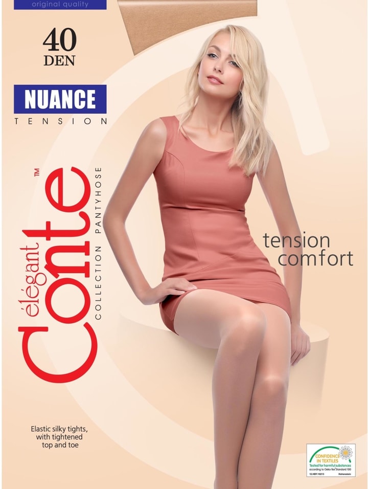 Колготки Conte Elegant Nuance 40 Natural Размер 4