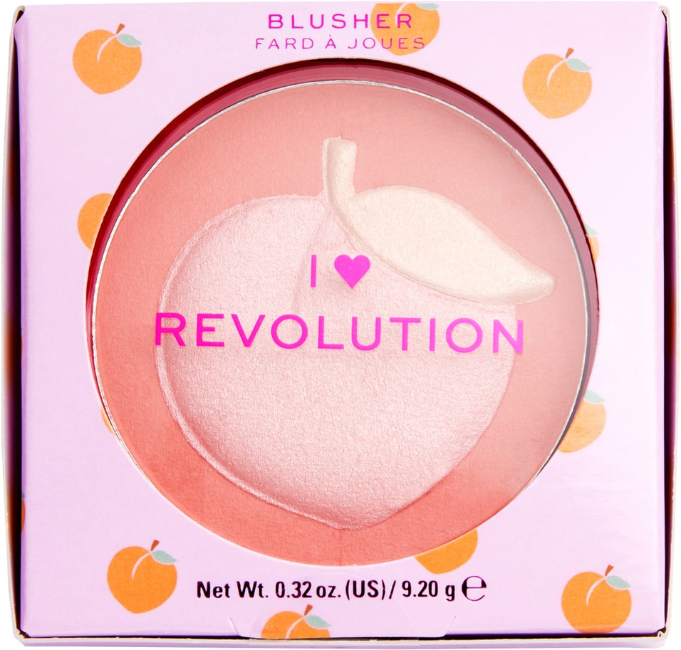 Румяна Revolution I Heart Fruity Тон Peach