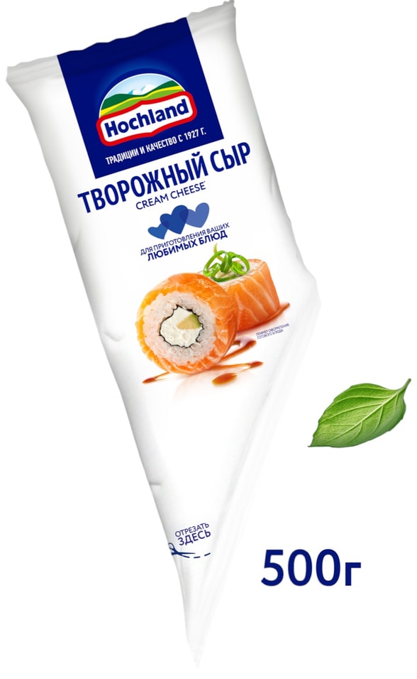 Сыр творожный Hochland 65 500г - Vprokru Перекрёсток 549₽