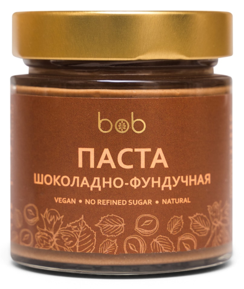 Паста Bob Шоколадно-фундучная 200г 495₽