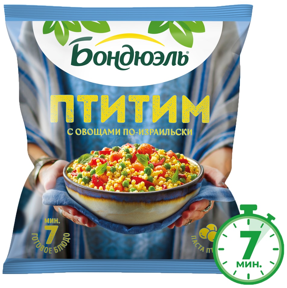 Смесь овощная Bonduelle Птитим с овощами по-израильски 400г