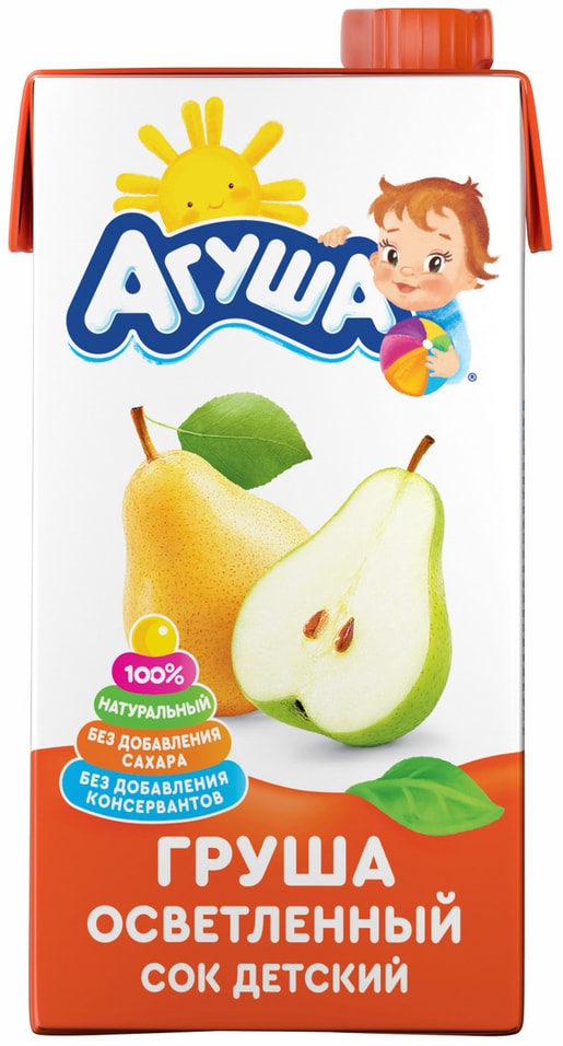 Сок Агуша Груша 500мл 77₽