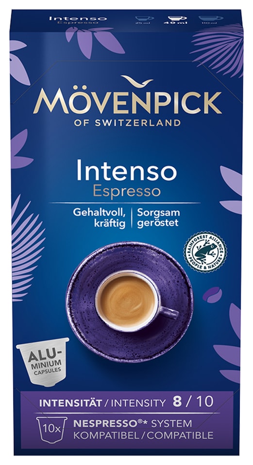 Кофе в капсулах Movenpick Espresso intenso 10*5.7г