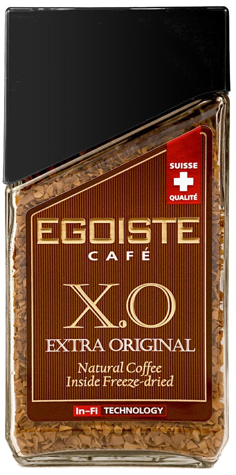 Кофе молотый в растворимом Egoiste X.O Extra Original 100г