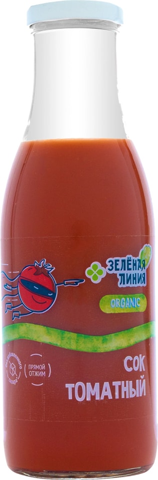 Сок Зеленая Линия Томат с мякотью 500мл 149₽