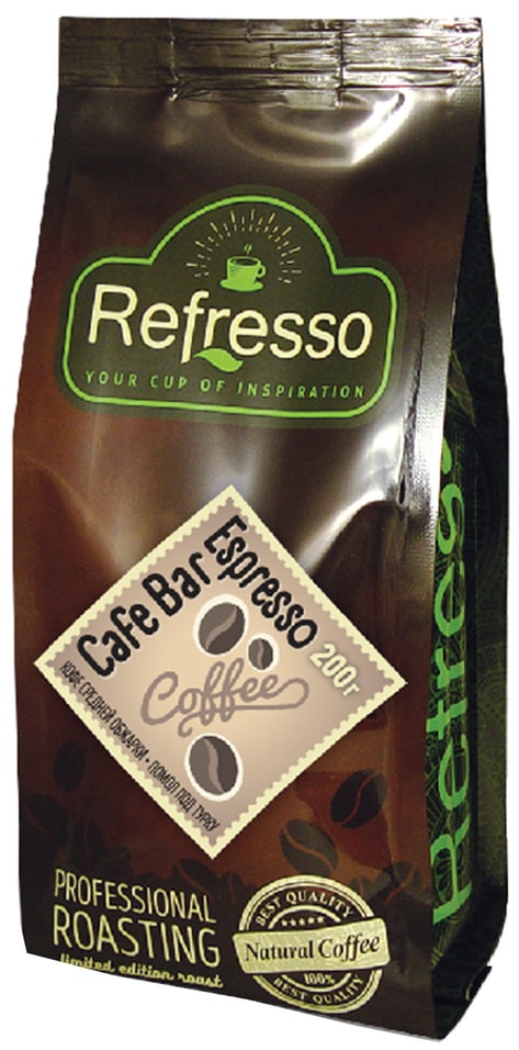 Кофе молотый Refresso Cafe Bar Espresso 200г