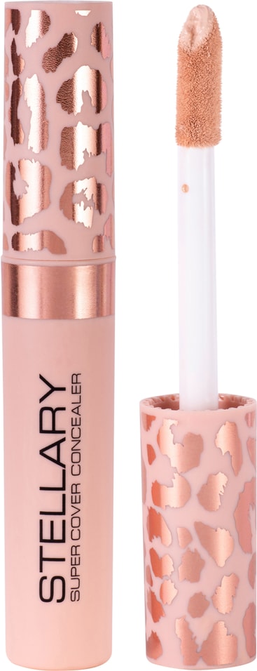 Консилер для лица Stellary Super Cover Concealer для всех типов кожи Milky beige Тон 01 5мл 469₽