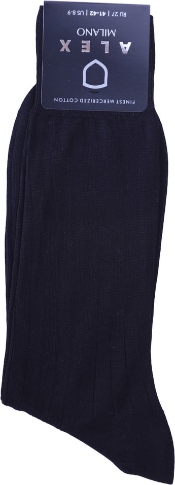 Носки мужские Alex Textile Milano M-5403 бесшовные черные р39-40 от Vprok.ru