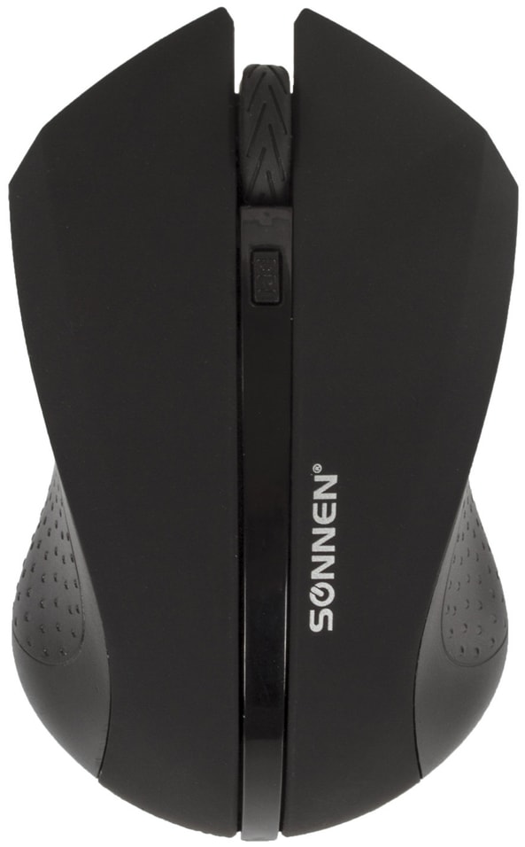 Мышь беспроводная Sonnen WM-250Bk USB 1600dpi 3 кнопки+1 колесо-кнопкаоптическая черная