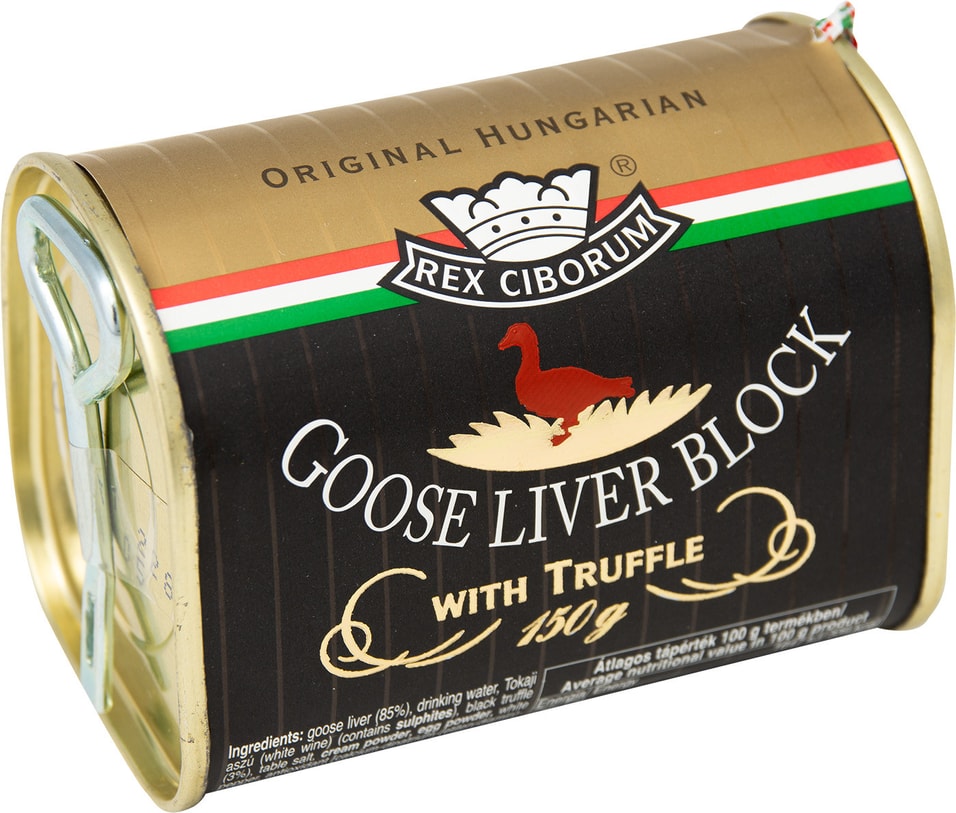 Печень гусиная Rex Ciborum с трюфелем 150г