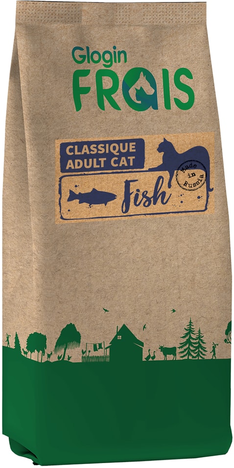 Сухой корм для кошек Frais Classique Adult Cat Fish с рыбой 2кг