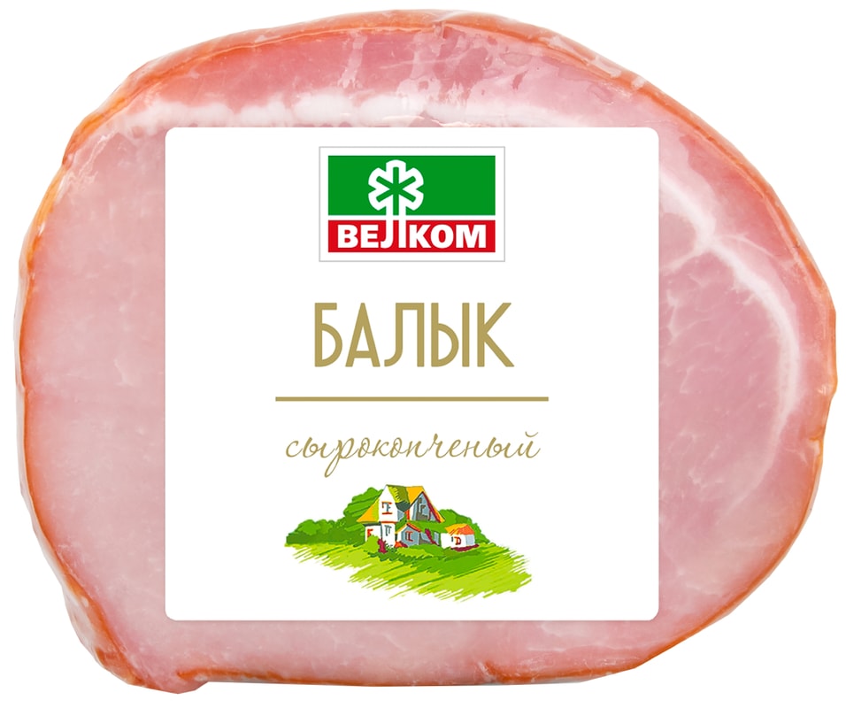 Балык Велком свиной сырокопченый 300г. Закажите онлайн!